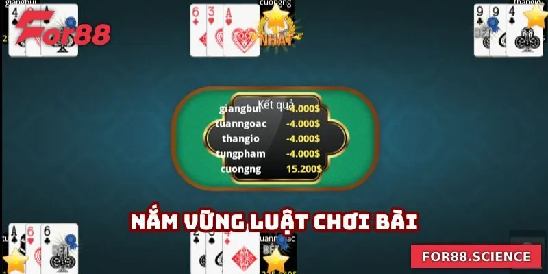 Mẹo chơi 3 cây không thể thiếu đó chính là hiểu rõ quy tắc