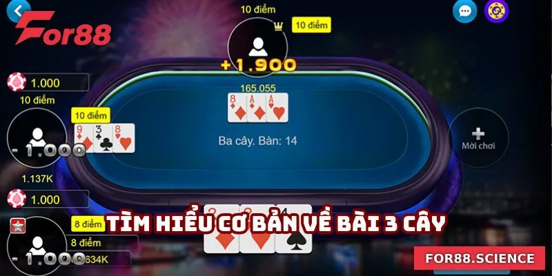 Tìm hiểu vài nét cơ bản về game bài 3 cây